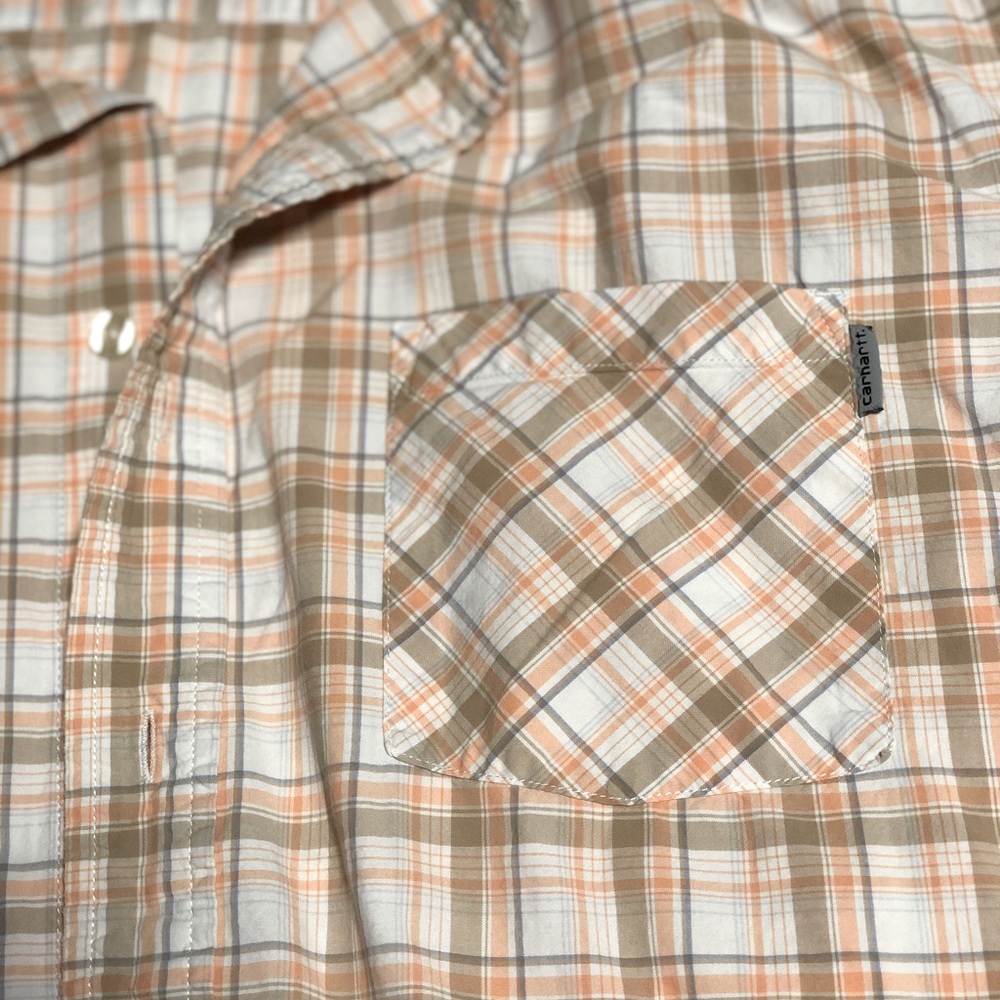 Men’s Carrhartt Shortsleeve Button Down 2XL